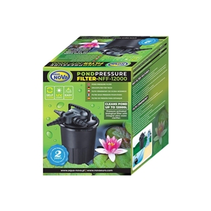 Filtr ciśnieniowy NFF-12000 (samoczyszczący) do oczka 24w uv