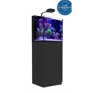 Desktop Cube z szafką w kolorze czarnym