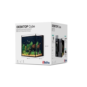 Desktop Cube z szafką w kolorze czarnym