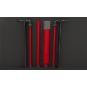 REEFER™ Peninsula 500 G3 Deluxe  System - Biały (2 x RL170, zawiesia do montażu 125-150cm)